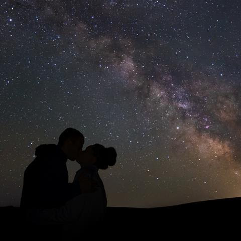 Starry sky date night
