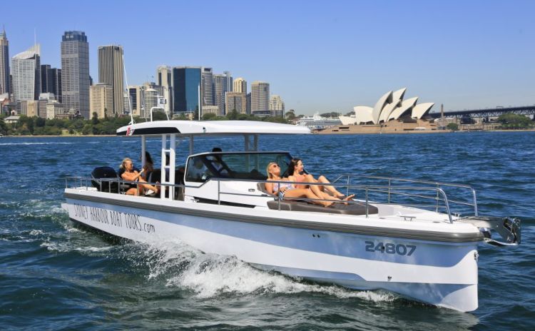 My Sydney Boat on Sydney harbour 