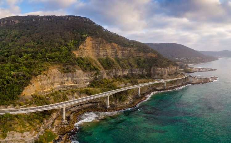 wondering where to go in NSW then try the Sea Cliff Bridge in Clifton 