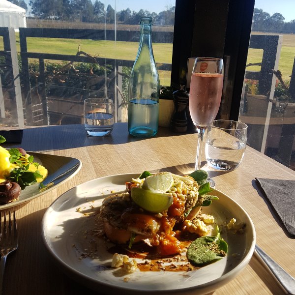Breakfast in the hunter valley at Petersons