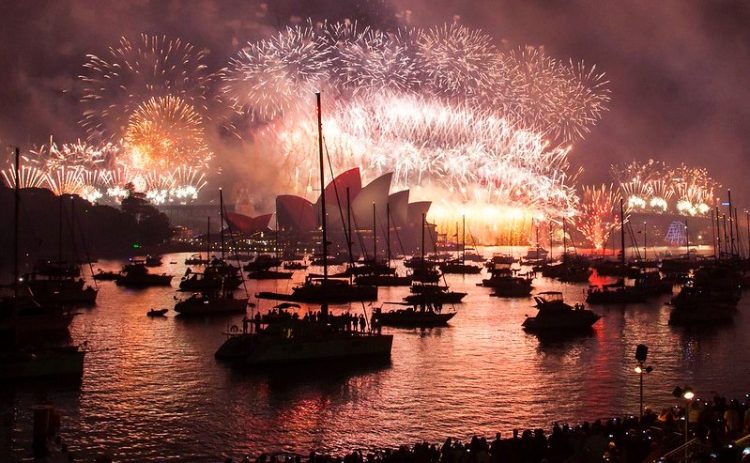 NYE view from Midnight at the Oasis