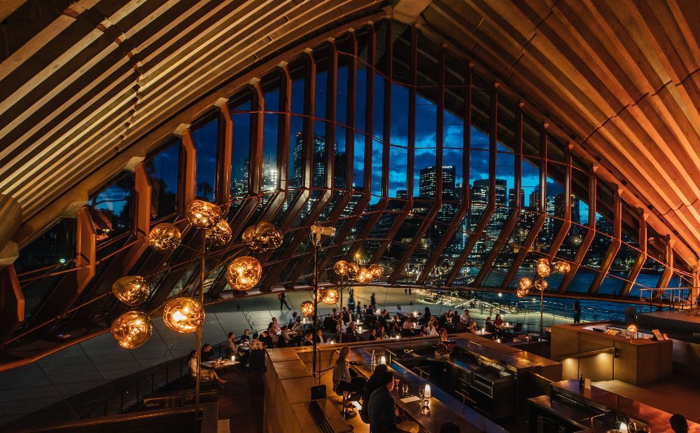 Bennelong Restaurant inside the Sydney Opera House
