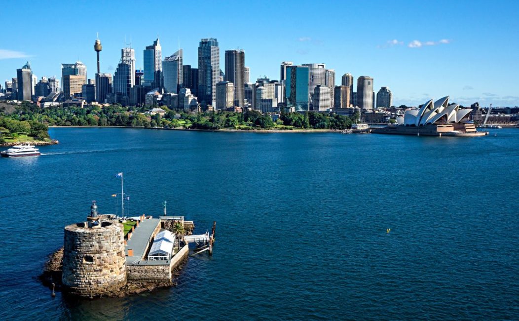 Sydney vista looking at Fort Denison