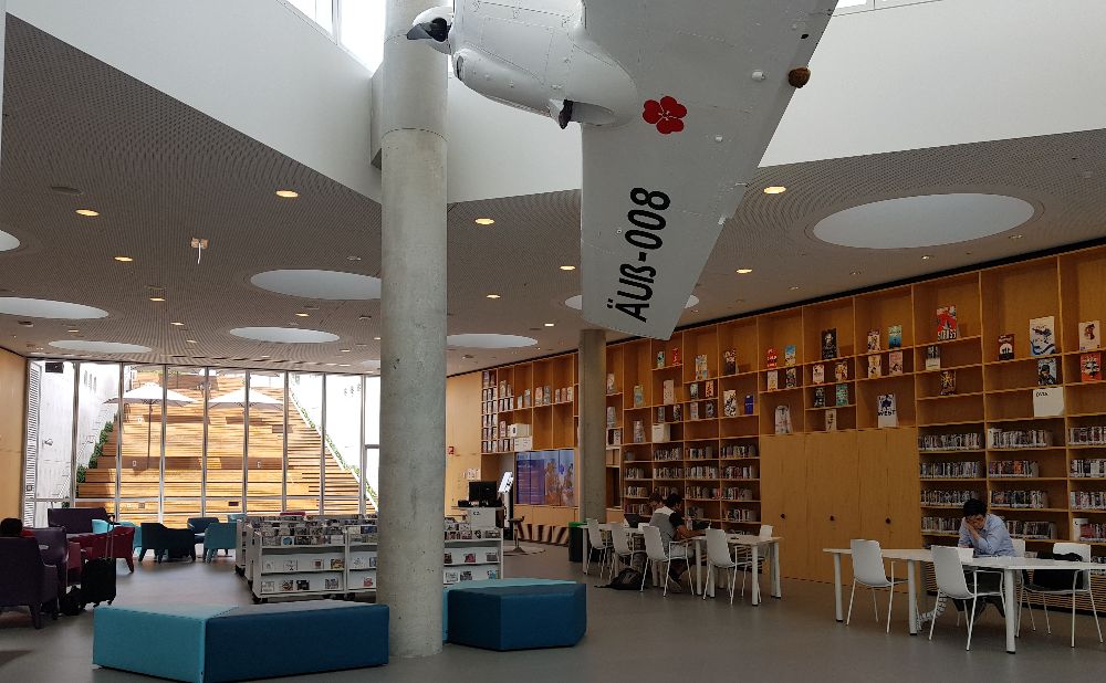Green Square library is a community centrepiece