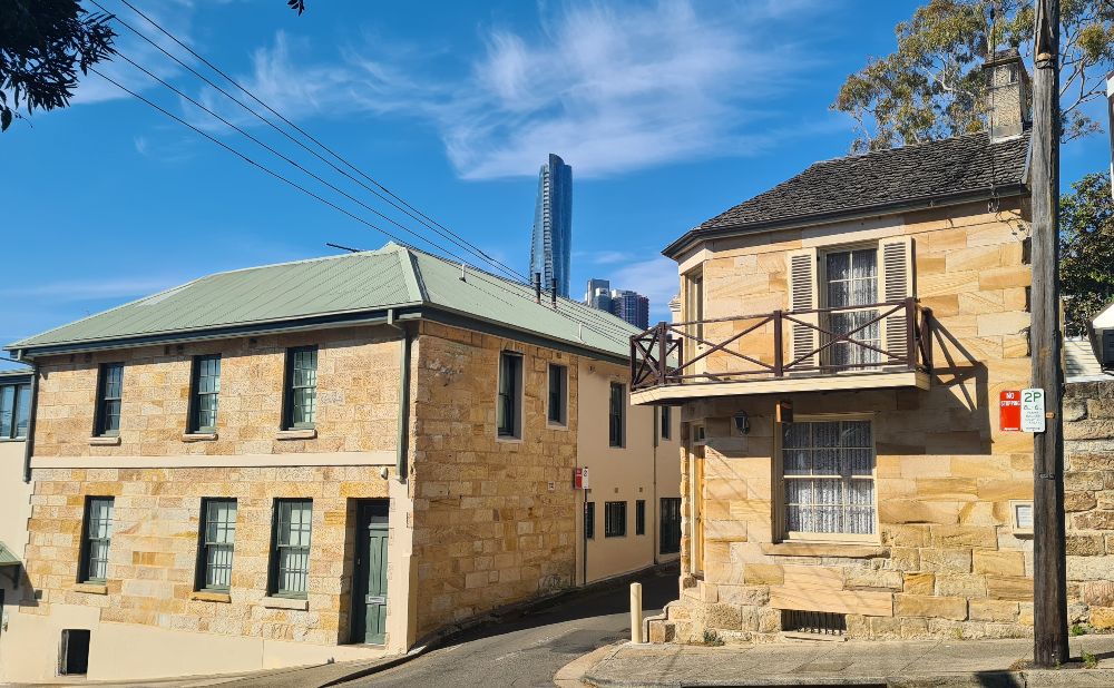 Sandstone Cottages in Balmain