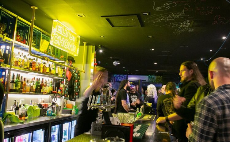 The bar at Elton Chong Penrith Bar