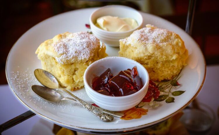 Scones at the Avalon