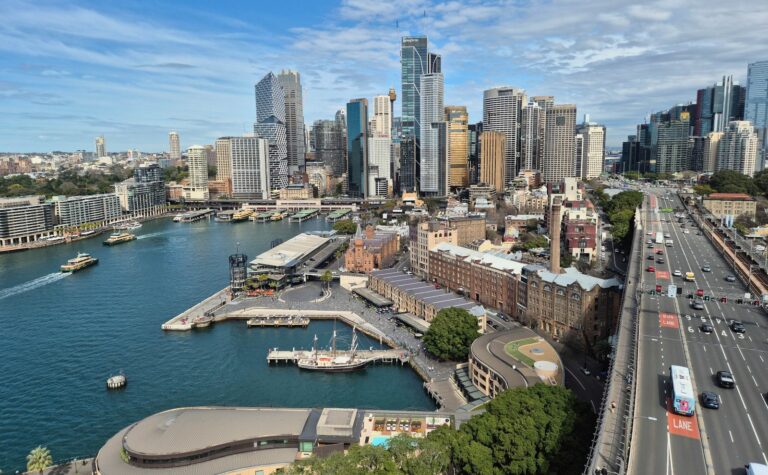 Sydney Bridge Museum Looking South