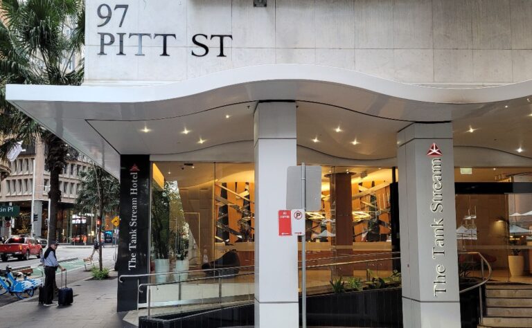 Tank Stream Hotel Sydney Entry