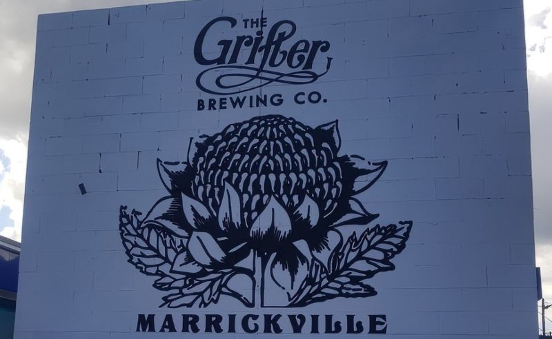 Grifter Brewery Marrickville sign