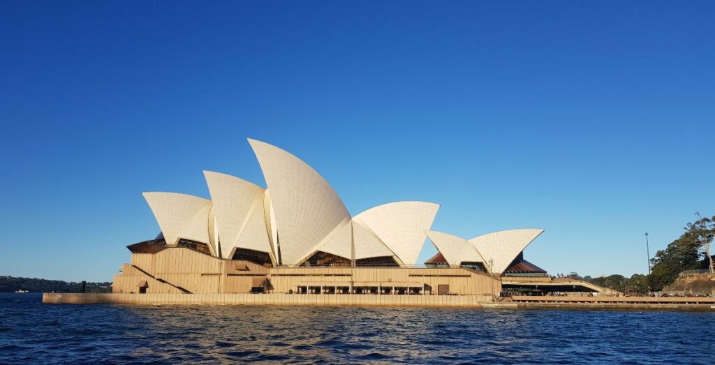 Sydney Opera House from Campbells Cove