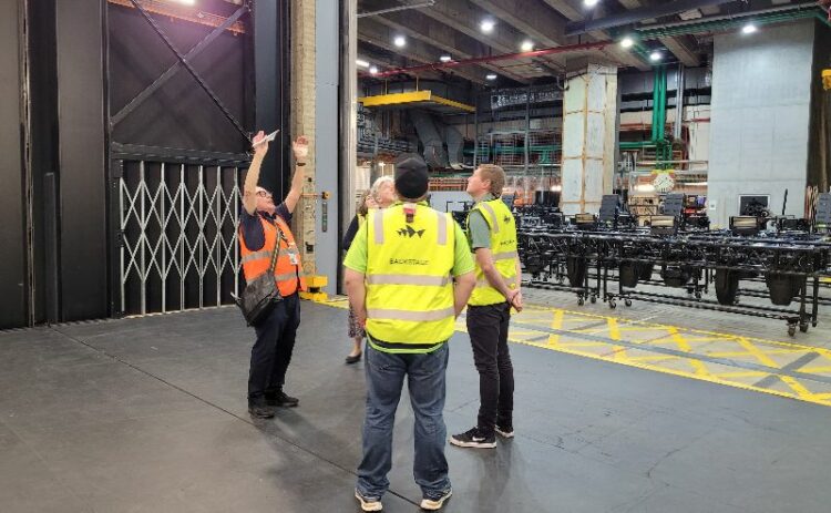 Backstage at Sydney Opera House