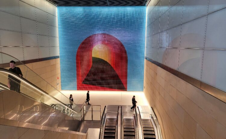 Gadigal Metro Station Artwork Sydney