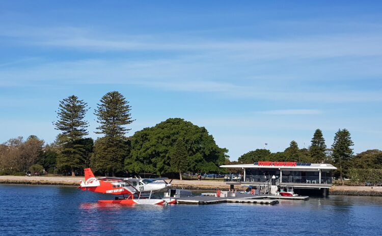 Rose bay Sea plane at Rose Bay airport
