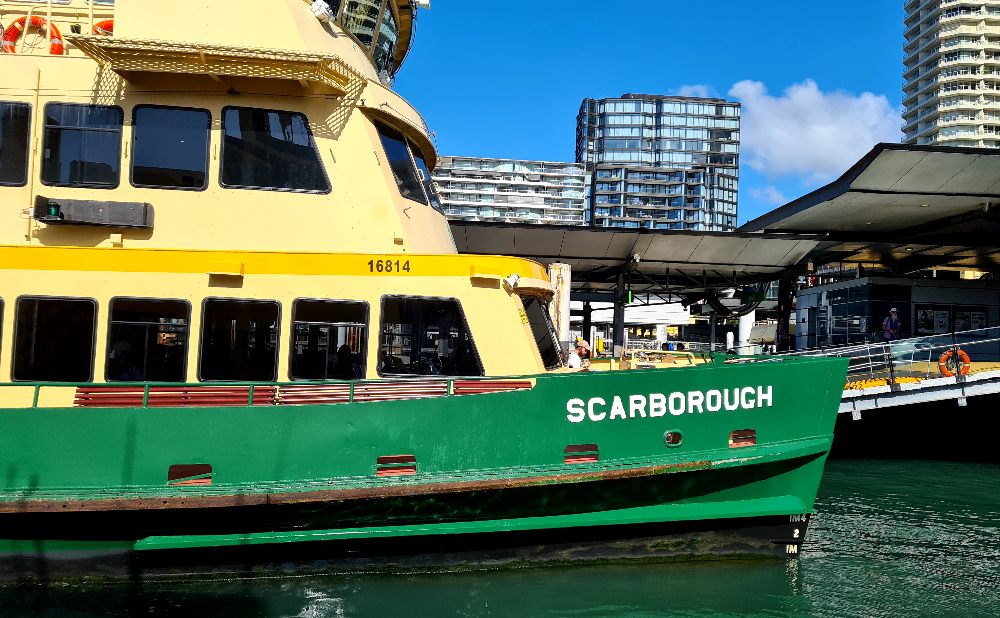 Ferry at Circular Quay Sydney