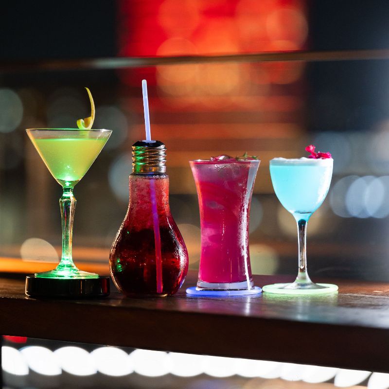 Grab one of these colourful cocktails at the Hyatt Regency Sydney's bars