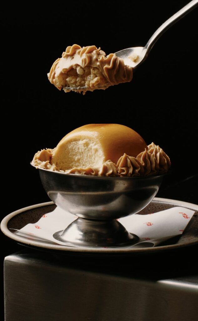 Banana and Miso Mousse Credit Vince Yeung