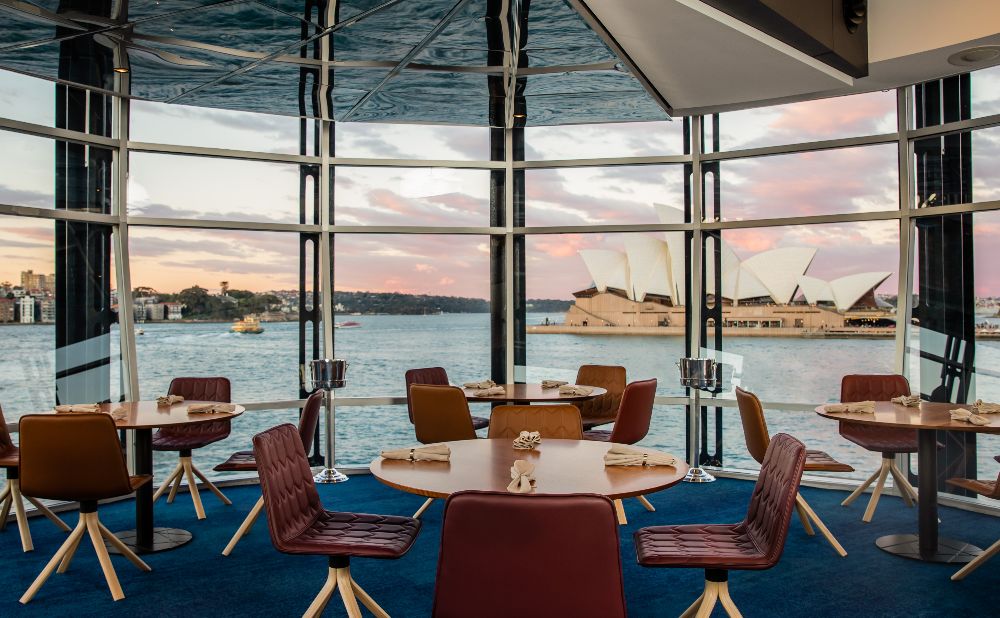 Quay offers the ultimate Opera House view