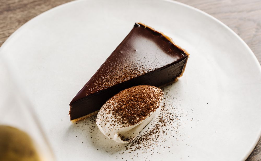wattleseed chocolate tart 