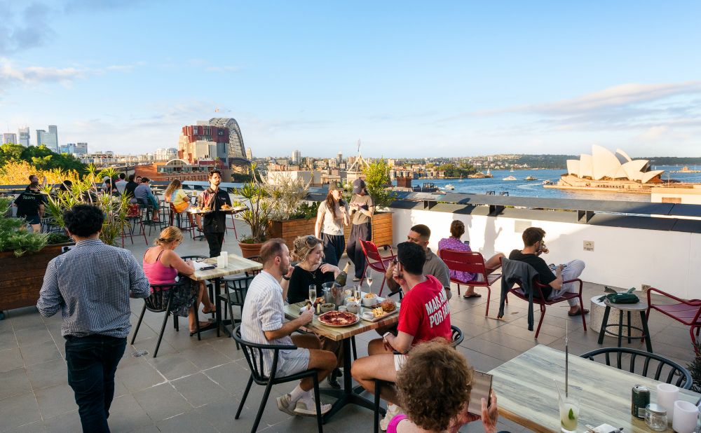 Rooftop Bar at YHA Sydney Harbour
