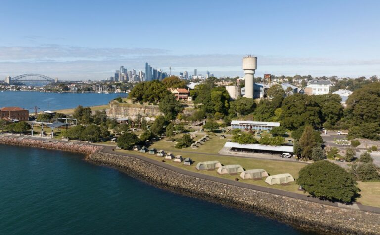 Cockatoo Island Aerial shot