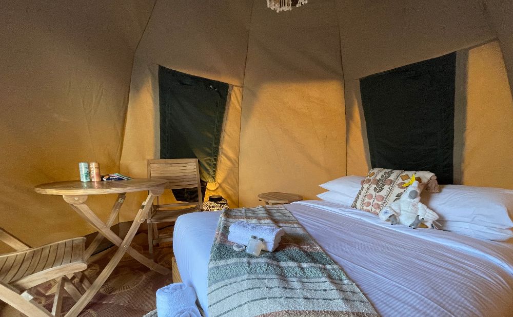 Cockatoo Island glamping - Stay in Cockatoo Island's award-winning urban campground to enjoy unbeatable views of Sydney Harbour 