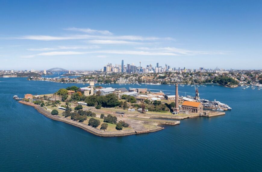 Cockatoo Island in Sydney Harbour