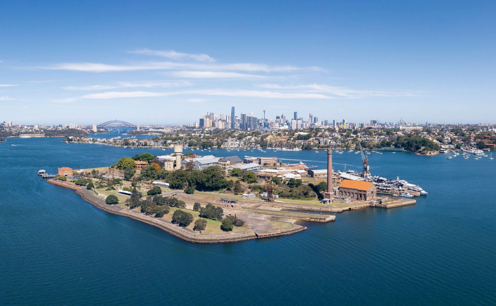 Cockatoo Island in Sydney Harbour
