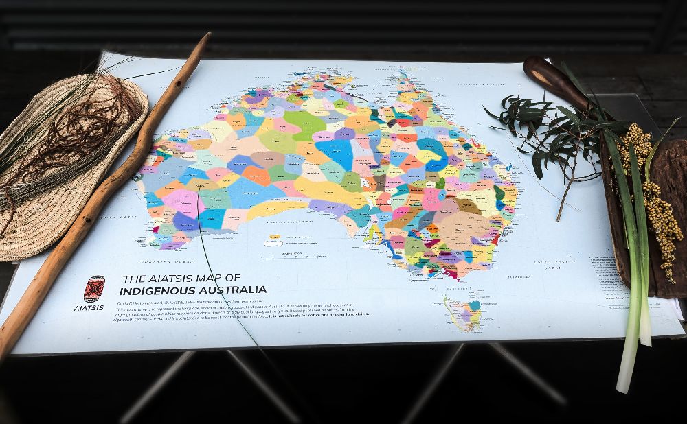 This map shows the Indigenous language groups in Australia, Credit: David Hill