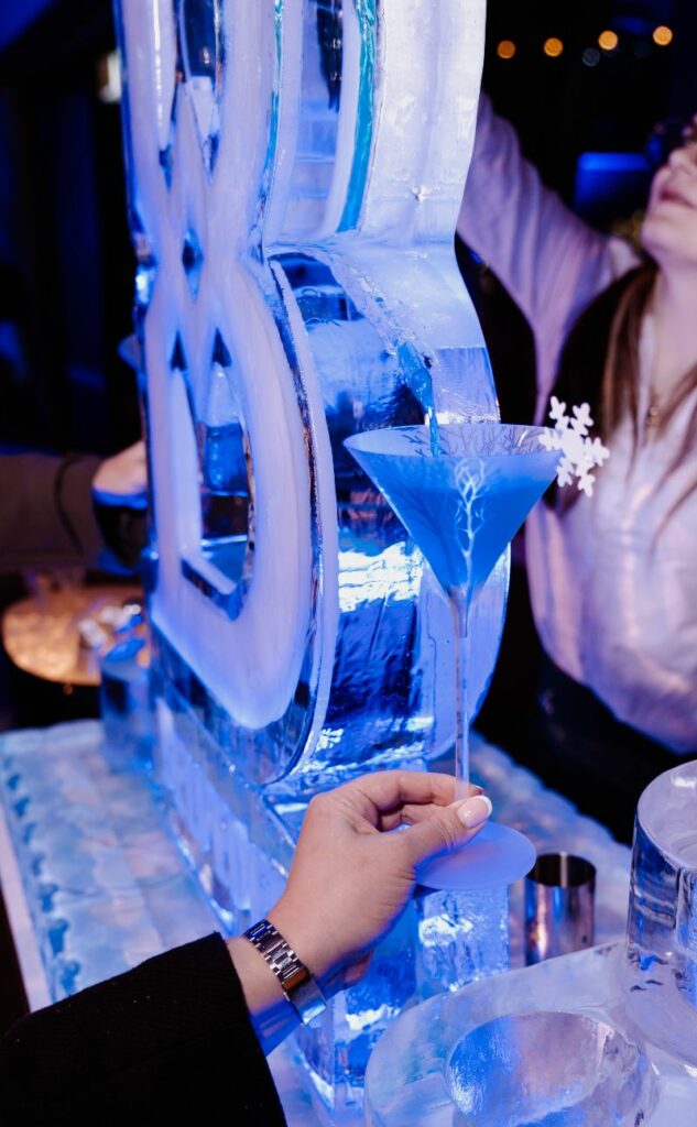 Winter cocktails at Lady Bank's Winter Wonderland Credit: Peter Petinos