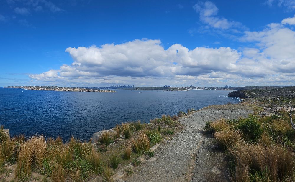 North Head Sanctuary Manly view over Sydney