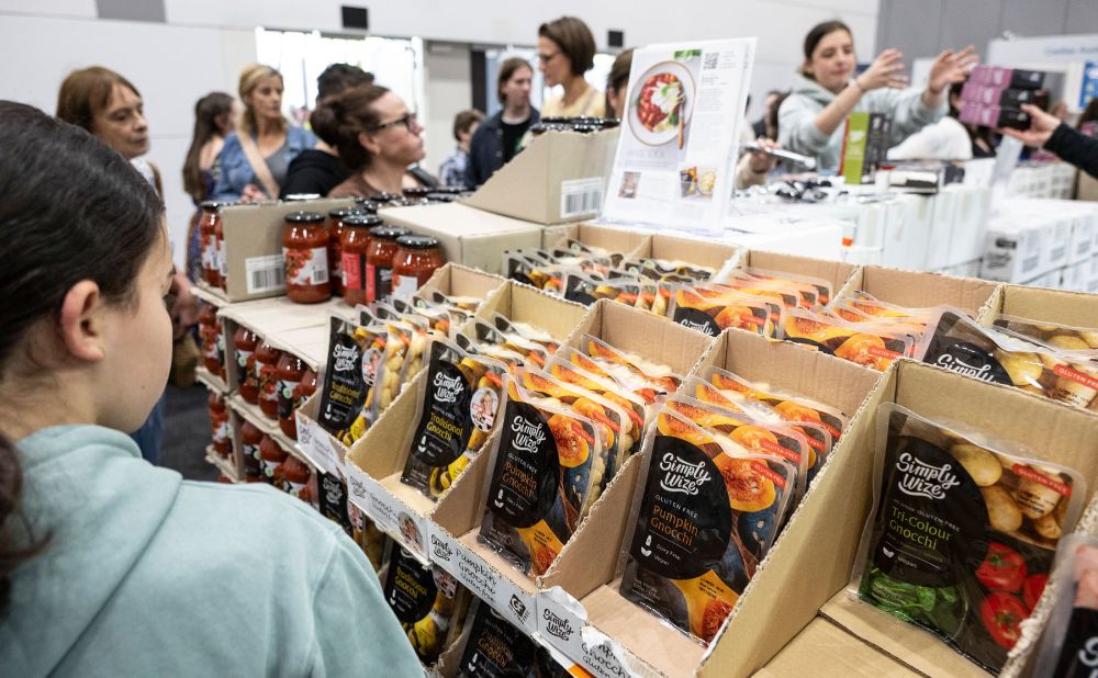 packages of gluten free food