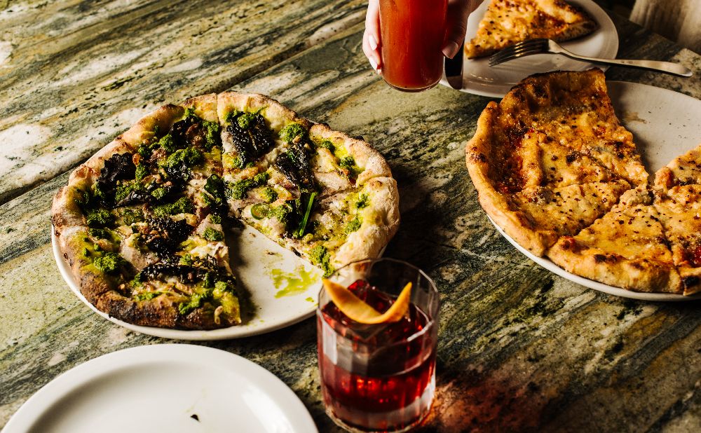 2 pizzas from Chiswick