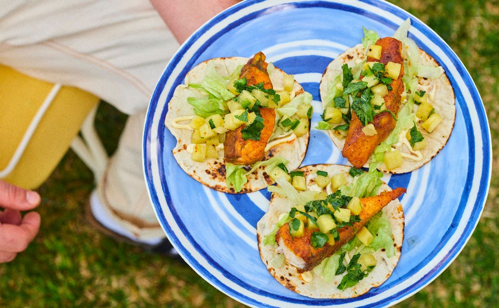 Barramundi tacos