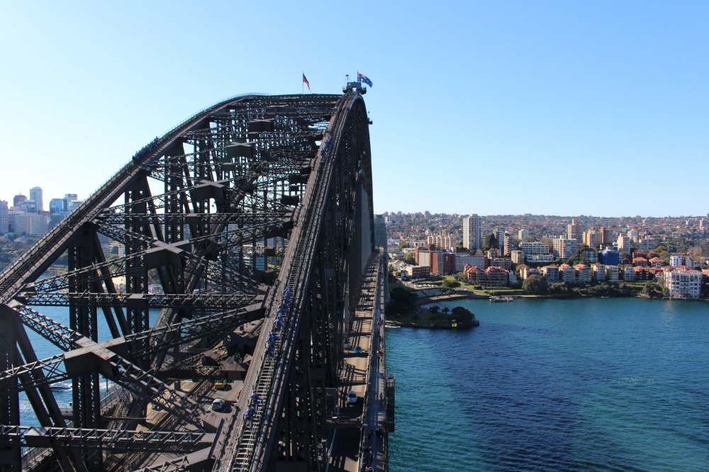 View from Harbour Bridge lookout