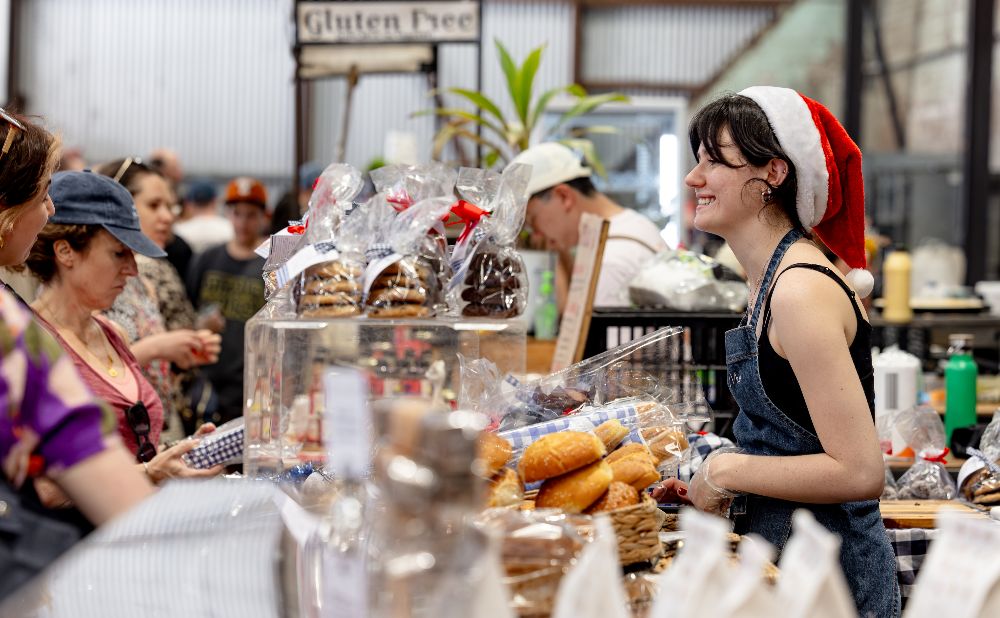 Carriageworks Christmas Market  Credit: Jacqui Manning