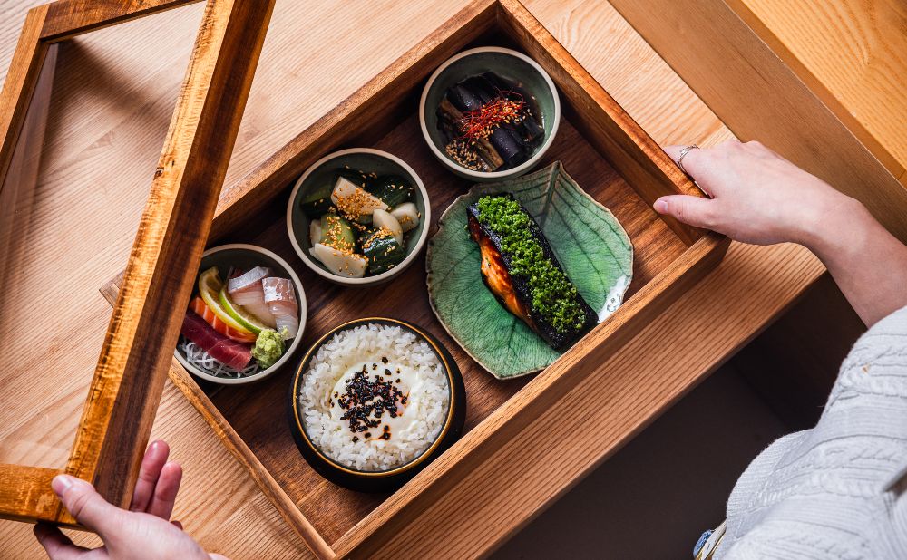 Bento box at Genzo North Sydney