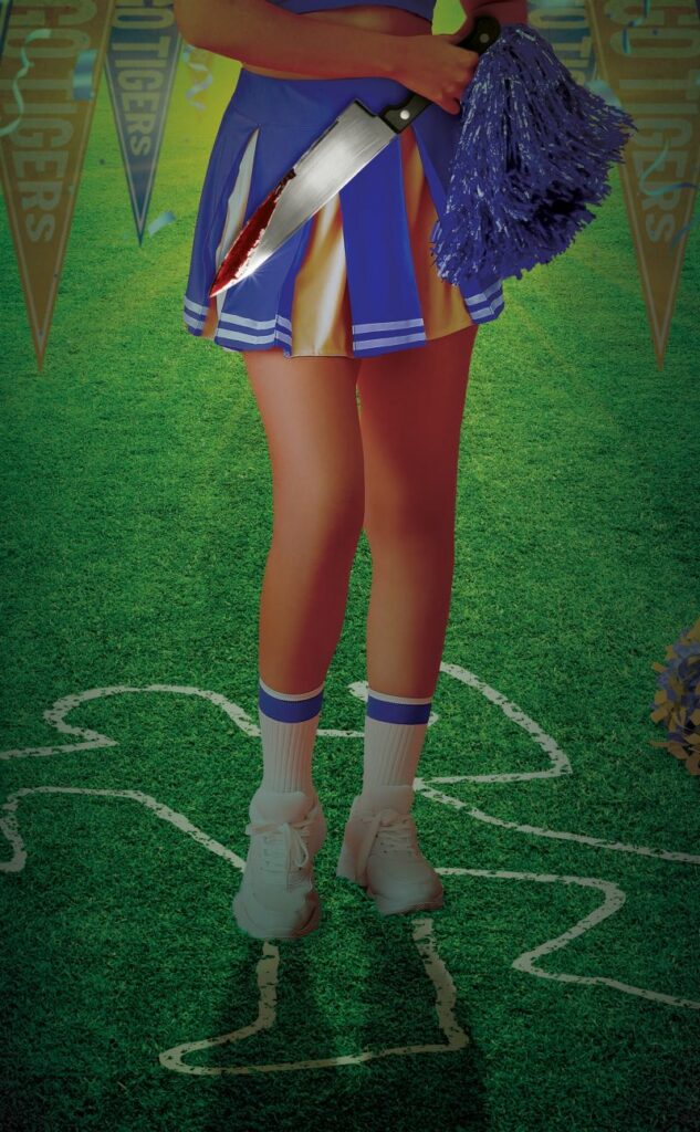 We are Tigers promotional still of cheerleader