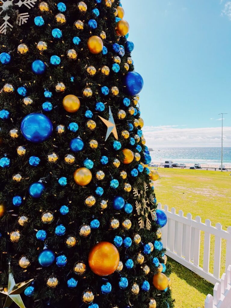 Bondi Beach Christmas tree