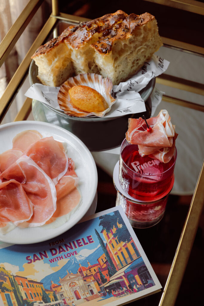 Hinchcliff House Apertivo featuring Prosciutto Negroni's