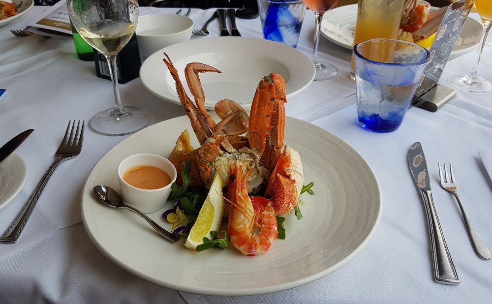 seafood plate Sydney 2000 