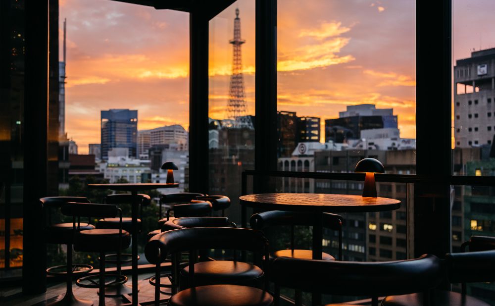 Sky bar at Shellhouse