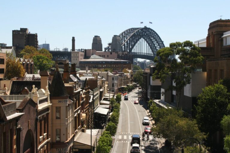 Cahill Walkway The Rocks view