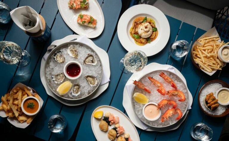 Oysters, prawns, scallops, burratta_The Terrace