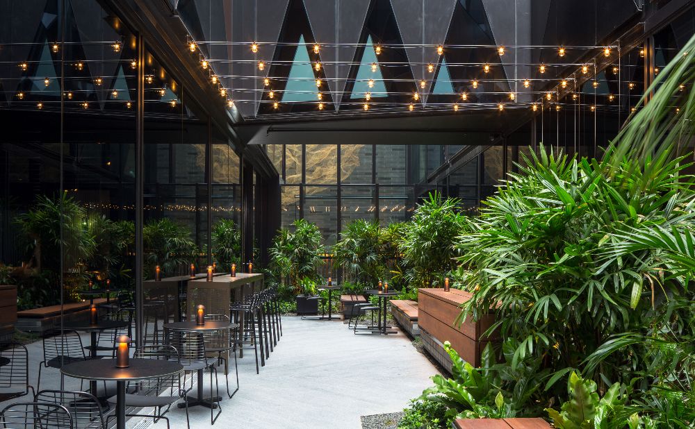 West Hotel Sydney atrium