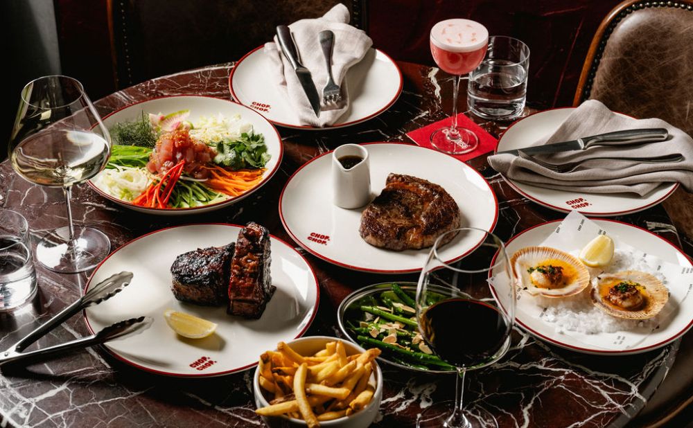 Chophouse Lunar New Year menu
