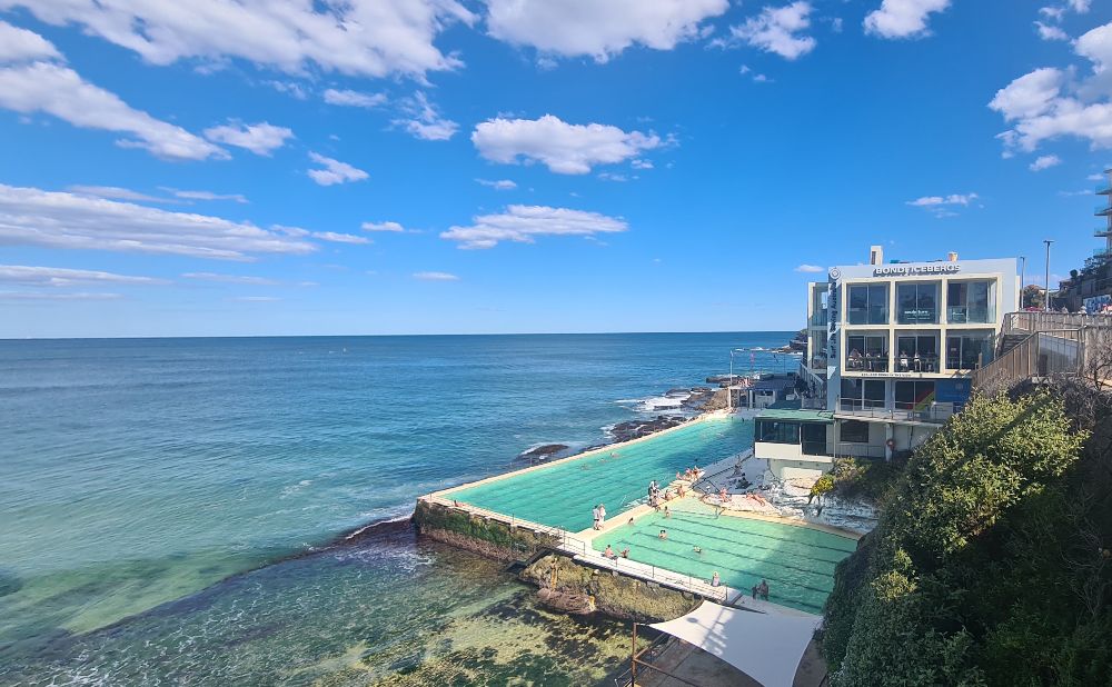 Start the day with a swim at Icebergs Bondi