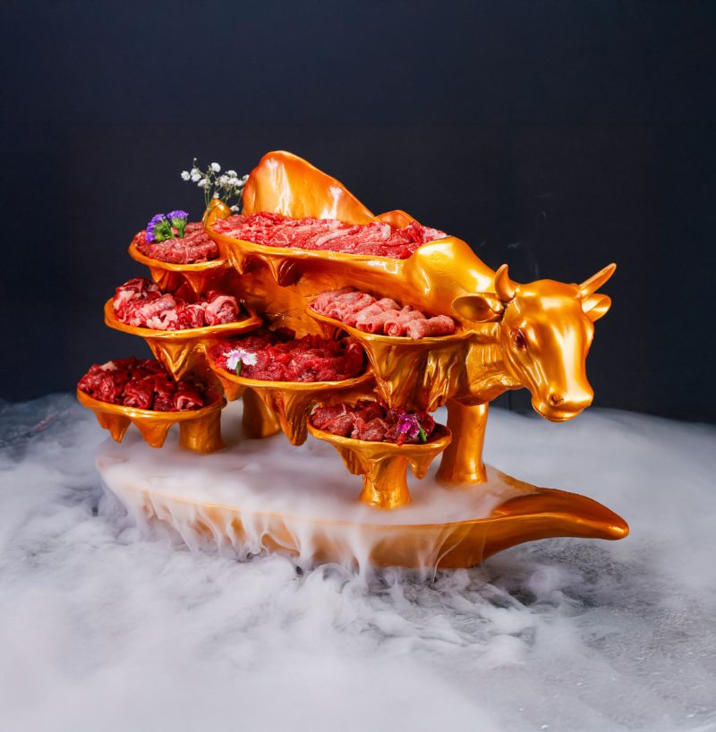 all the meat Lunar New Year special at Master Cow