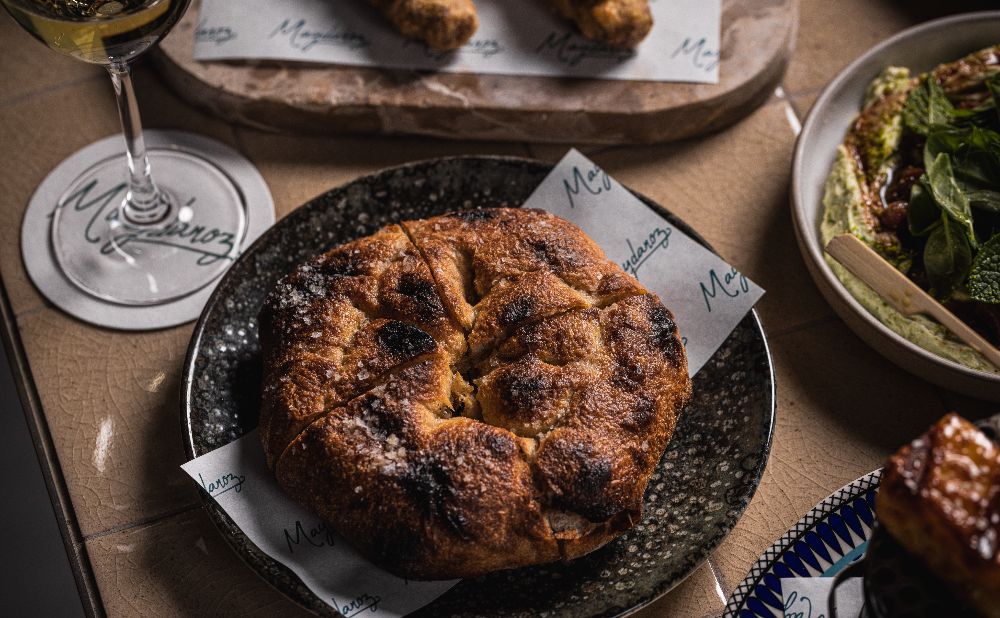 Grilled Lavaş Bread at Maydanoz Sydney 