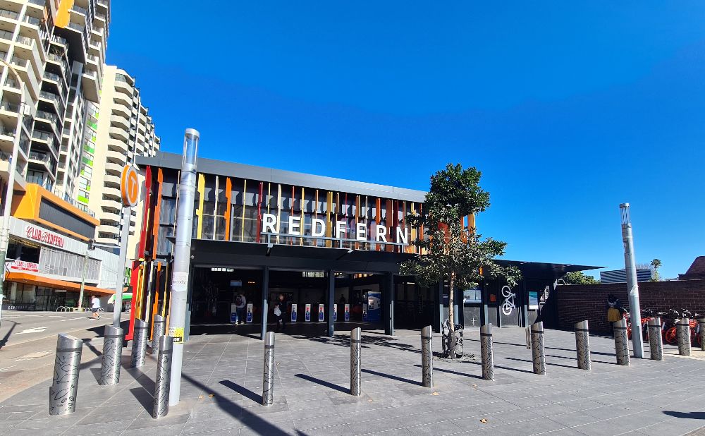 Redfern train station